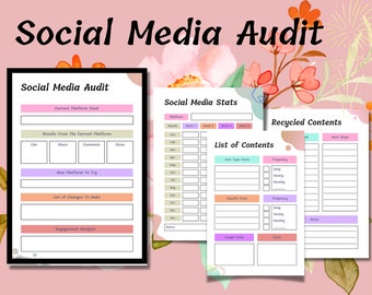 Social media planner, content planner ,content calendar; google sheets, tiktok, social media