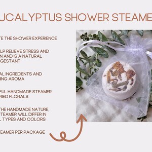 shower steamer for self-care gift