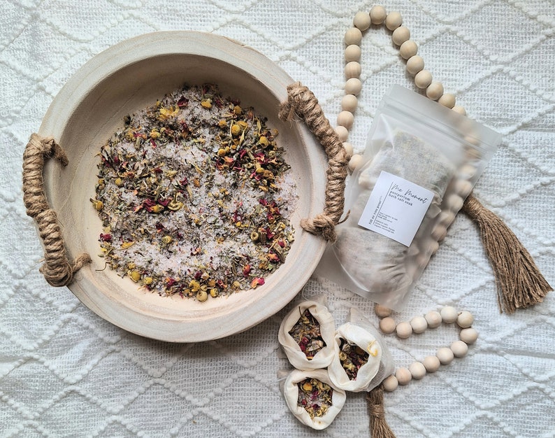 Postpartum Herbal Bath Salts