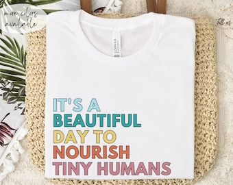 Shirt voor kleine mensen voeden shirt kinderdiëtist shirt lichaam positiviteit shirt anti-dieetcultuur shirt voor HAES geregistreerde diëtist cadeau