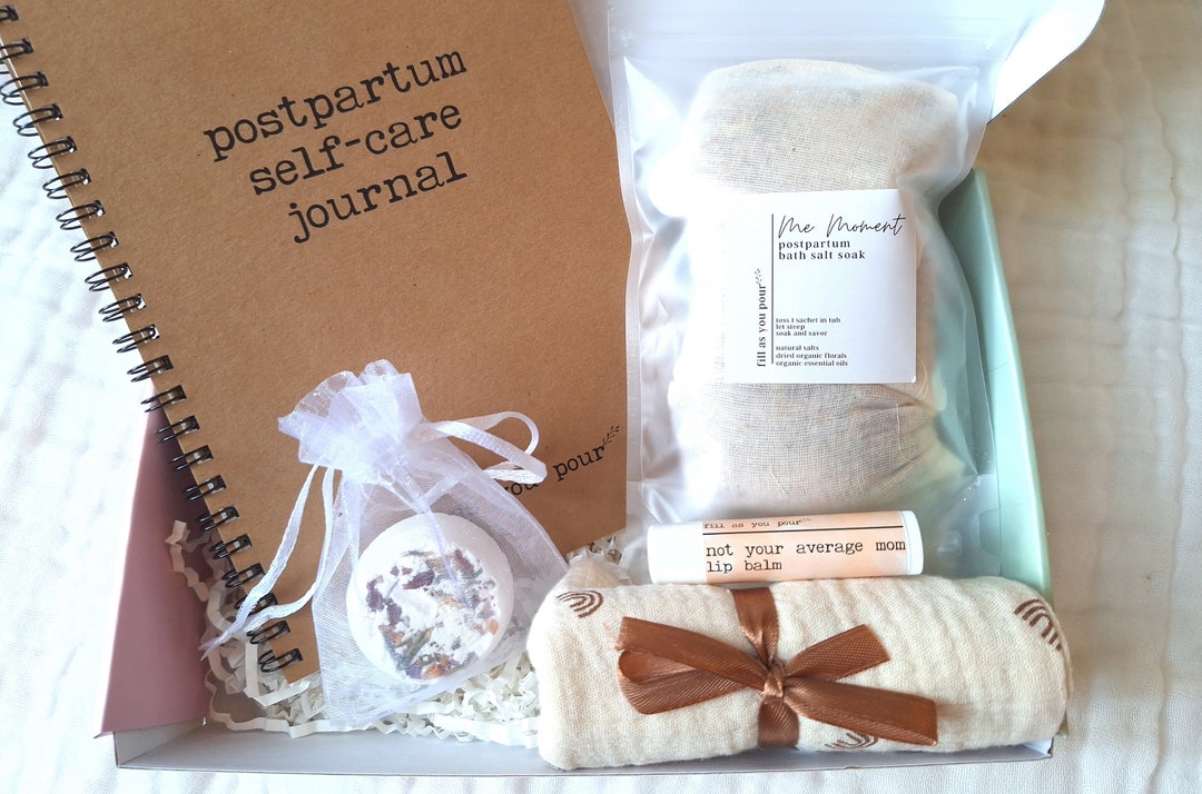 Postpartum Gift Box New Mom Gift Basket Postpartum Care Package