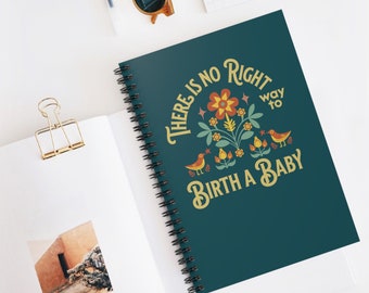 Labor and Delivery Nurse Notebook for Birth Story Journal for New Mom Gift Prayer Journal Doula Gift for Graduation Gift Mother Baby RN