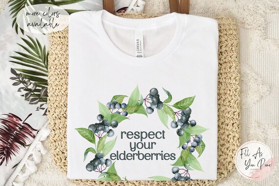 Elderberry Shirt Crunchy Mom Shirt Funny Nature Shirt Gift for Nature Lover Gift for Her Women's Trendy Shirt Summer Shirt Elderberries Tee