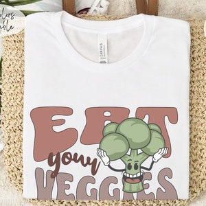 Eat Your Veggies Shirt Dietitian Shirt Dietitian Gift Retro Vegan Shirt Nutritionist Gift Nutrition Shirt Funny Vegetarian Shirt Vegan gift