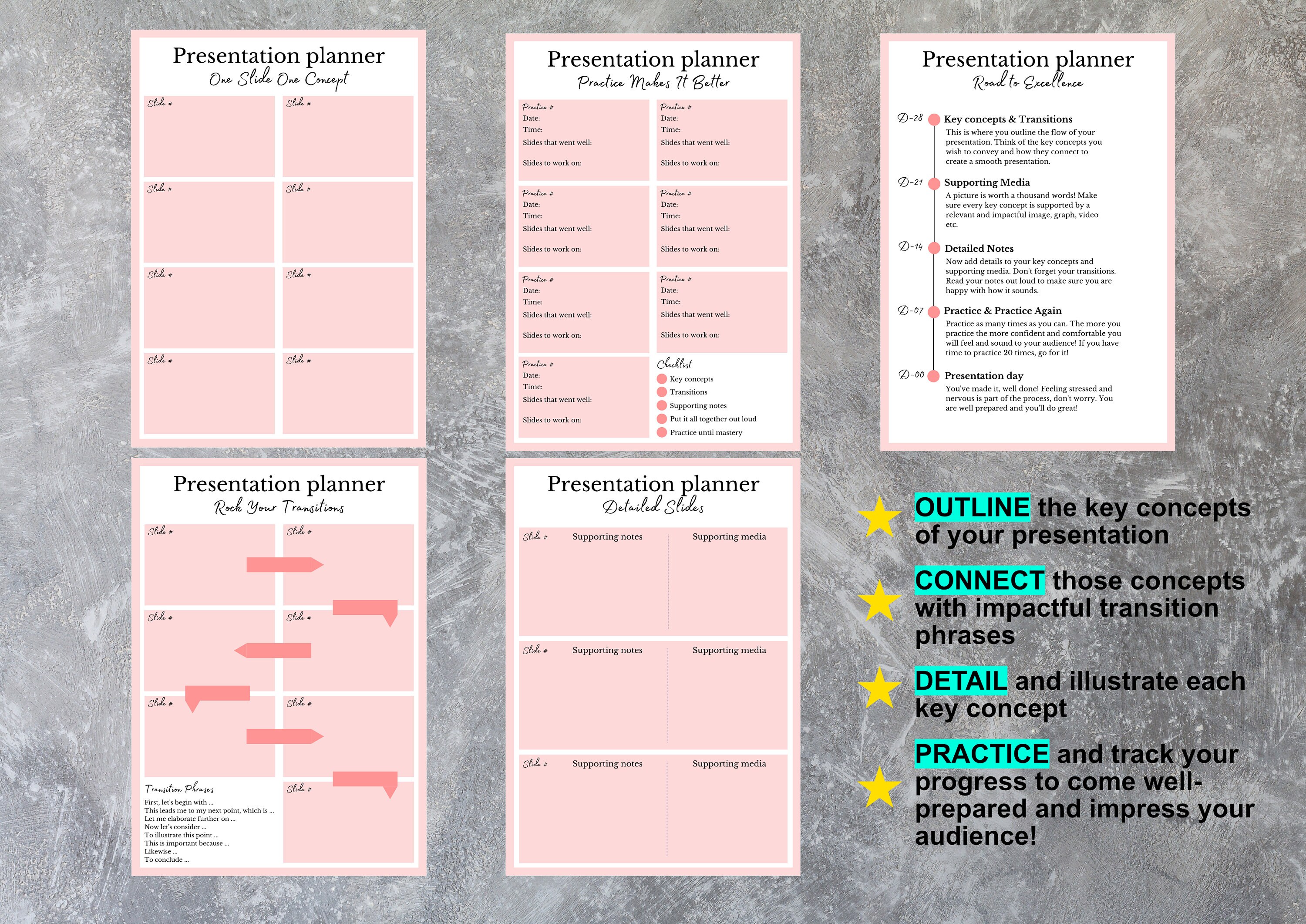 Student Presentation Planner - Etsy