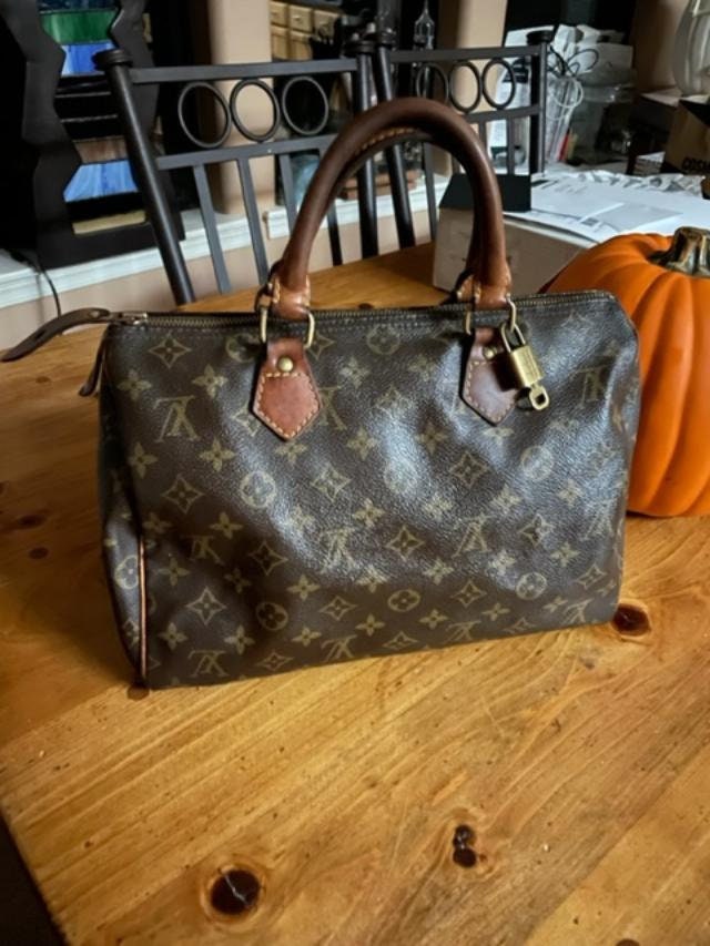 Louis Vuitton Vintage Monogram Canvas Speedy 30 Satchel (SHF-16685) – LuxeDH