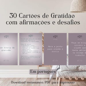 PORTUGUÊS_30 Cartas de Gratidão; Sua Dose Diária de Apreciação e Alegria