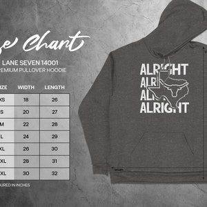 Alright Alright Texas T-Shirt, Cool Texas Longhorn Design, Southern Style Hoodie, Cowboy Western Vibe Sweatshirt image 5