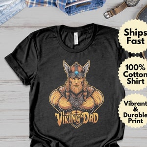 Medieval Viking Dad T-Shirt, Norse Viking Father Hoodie, Norse Warrior Dad Shirt, Father&#39;s Day Gift, Danish Viking Mug