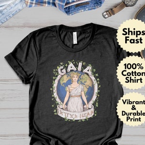 Greek Mythology T-Shirt, Gaia Earth Mother Hoodie, Ancient Greek Art Sweatshirt, Hellenic Environmentalist Mug
