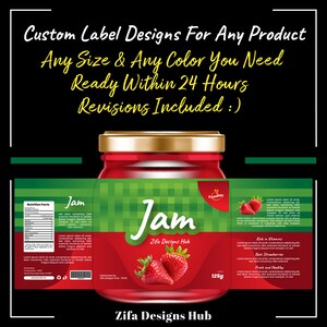 Custom Products Labels, Custom Label Design, Custom Product Label Design, On Demand Labels, Product Label, Jars Label, Cosmetics Label