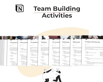 Atividades de formação de equipes do Notion: mais de 30 modelos interativos
