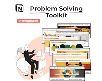 Resolva problemas complexos com o Notion: Kit de ferramentas completo para estratégia de negócios.