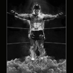 Raging Bull Custom Artwork Poster Print