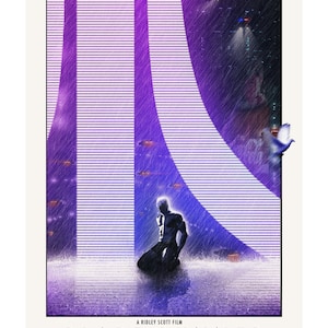 Blade Runner Custom Artwork Colour Variant  Poster Print
