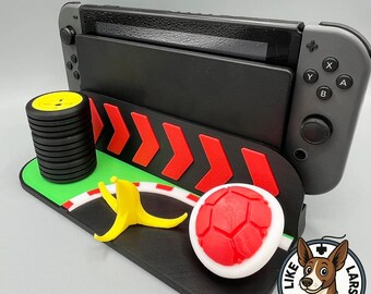 Mount suitable for Nintendo Switch Dock Holder Racing Look Fan Accessory Console Game Holder