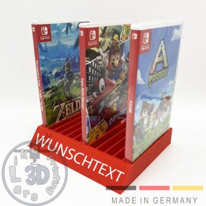 Games Stand Switch Nintendo Holder Mount for 12 Games