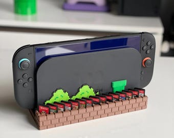 Suitable for Nintendo Switch 2 Docking Station Console Game Holder Games Mario
