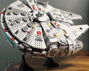 Bracket suitable for LEGO Star Wars Millennium Falcon 75257 75105 Holder Display Wall Mount Stand
