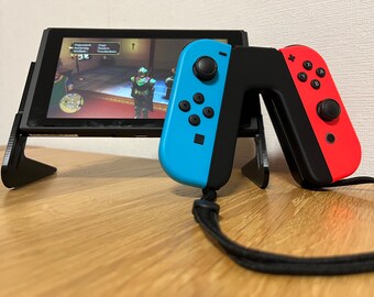 Holder compatible with Nintendo Switch Joy-Con Grip Controller Holder Mount Handle