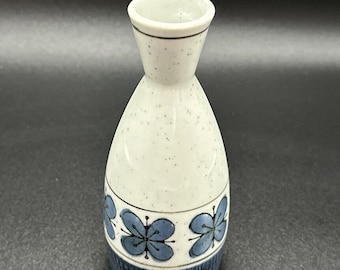 Vintage Otagiri OMC Japan HandPainted Stoneware Bud Vase