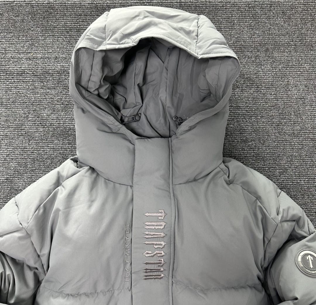 Trapstar Puffer Jacket .trapstar Decoded Hooded Puffer Jacket Etsy