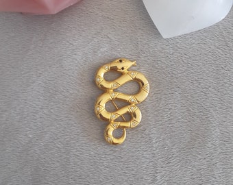 Vintage snake brooch