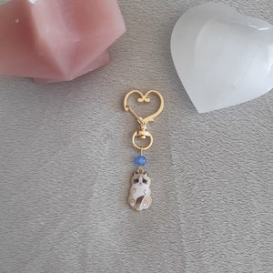 cute cat keychain