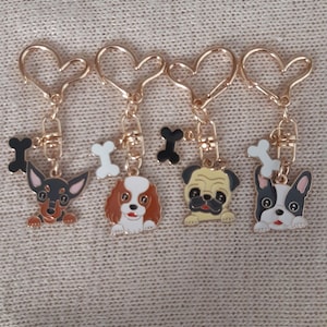 Dog keychain