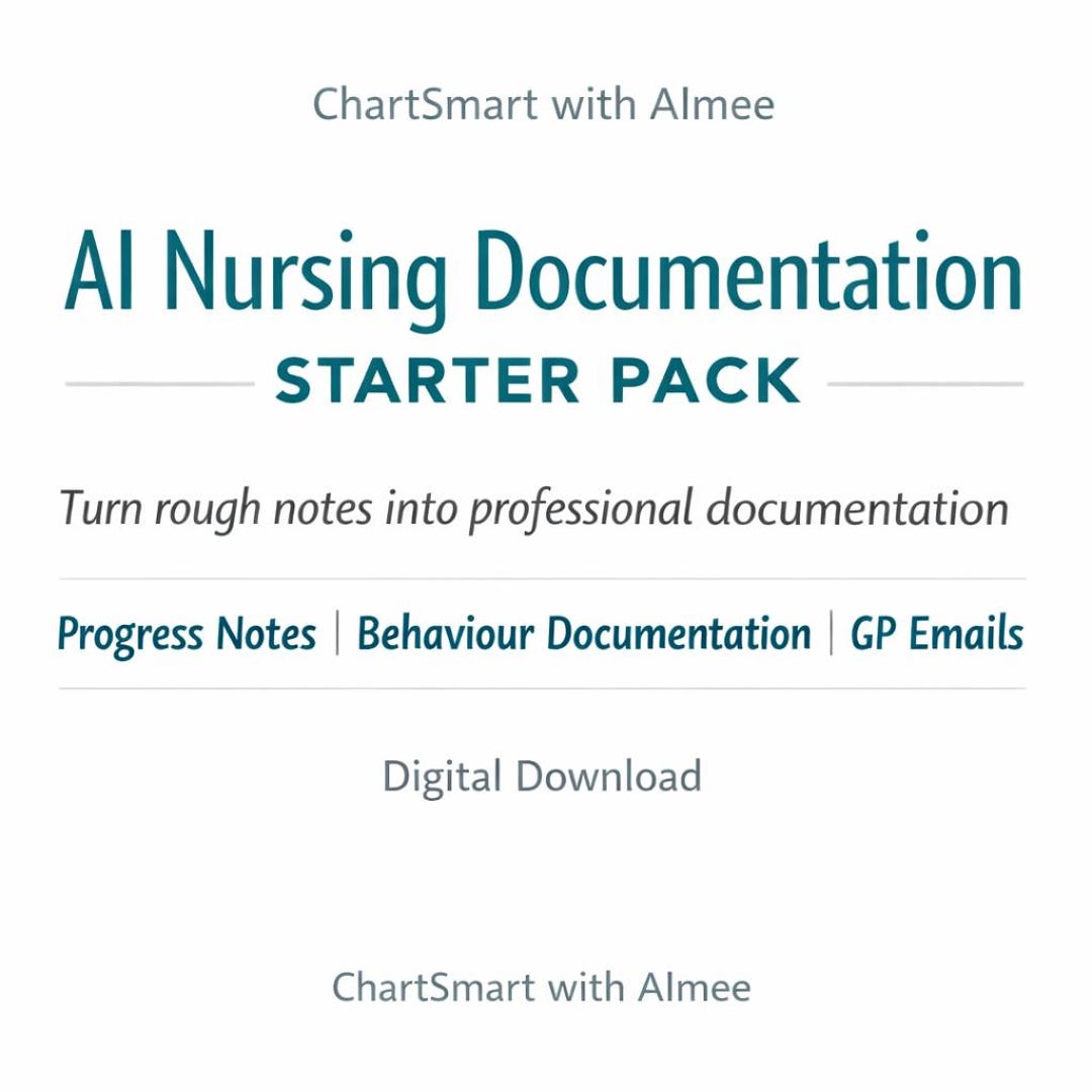 Chartsmart AI Nursing Documentation Starter Pack | Incident Report ...