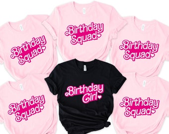 Birthday girl squad shirts best sale