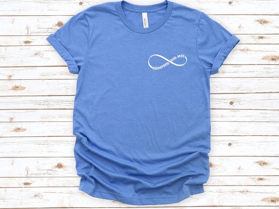 Different Not Less Autism Awareness Special Needs T-Shirt Different Not Less Autism Awareness Special Needs T-Shirt