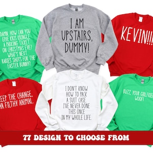 Home Alone Christmas Movie Quote Shirts,Family Matching Christmas Shirts, Christmas Group Shirts , Family Christmas Shirts, Movie Quotes