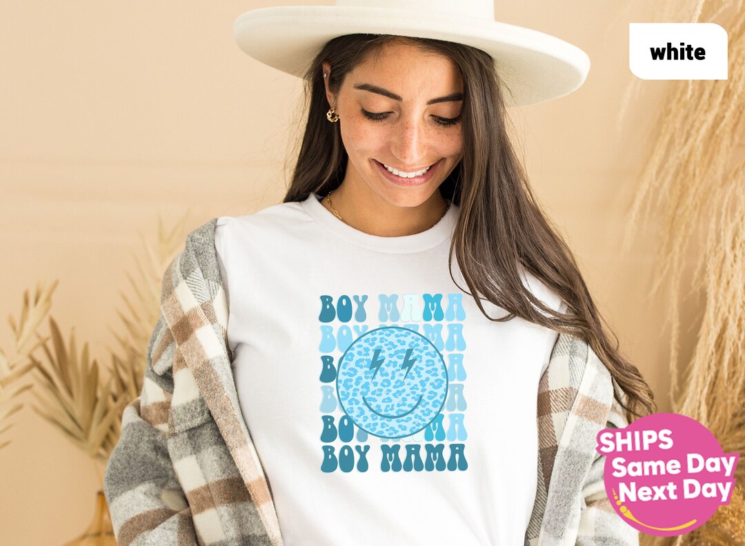 Retro Kids Mamas Boy Shirt, Mothers Day Boy Tshirt, Boy Mama Son Gift