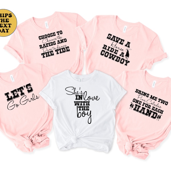 Country Music Themed Bridal Party ,Bachelorette Party Tees Nash Bash , Themed Bridal Party, Nash Ville Country Themed Bachelorette Shirts