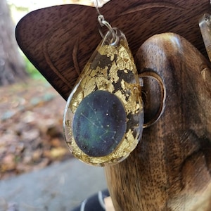 Zodiac constellation earrings