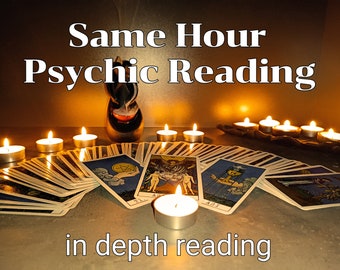 Love Reading Same Hour, Same Hour Psychic Reading