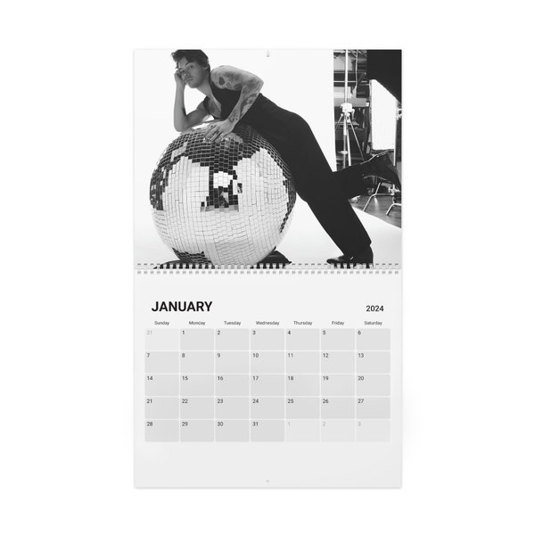 Celebrity Calendar Etsy UK