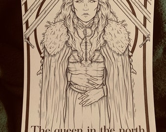 Illustration “The Queen of the North”