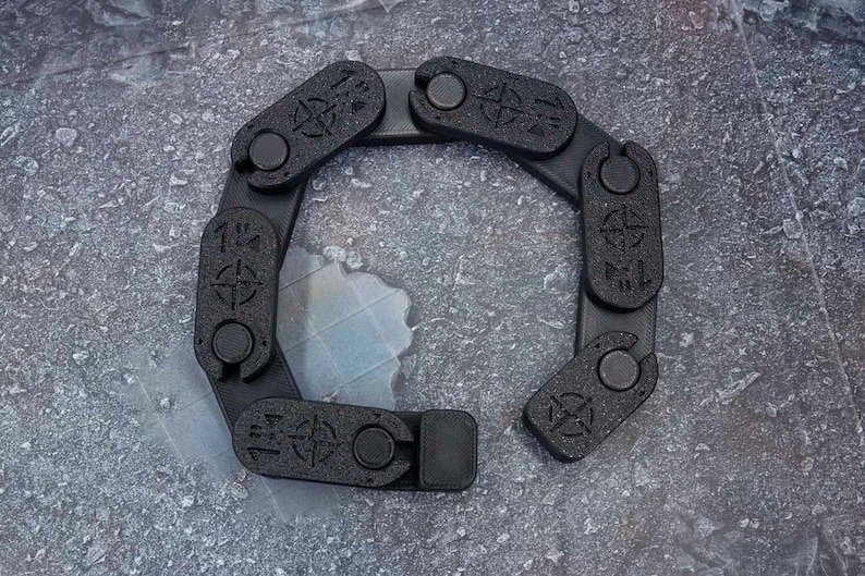 Kill Team Segmented, pull apart, Measure Snake - measure accurately around corners image 4
