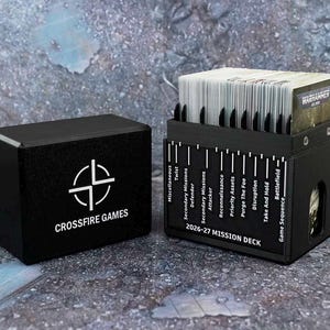warhammer index card sleeves 110 x 7XL (130mm x 195mm) Toys Adeptus Ridiculous | Commander Card