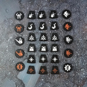 Kill Team &#39;24 (3rd Edition) 3mm Faction Tokens