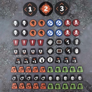 Kill Team &#39;24 (3rd Edition) 3 mm Universal Token Set