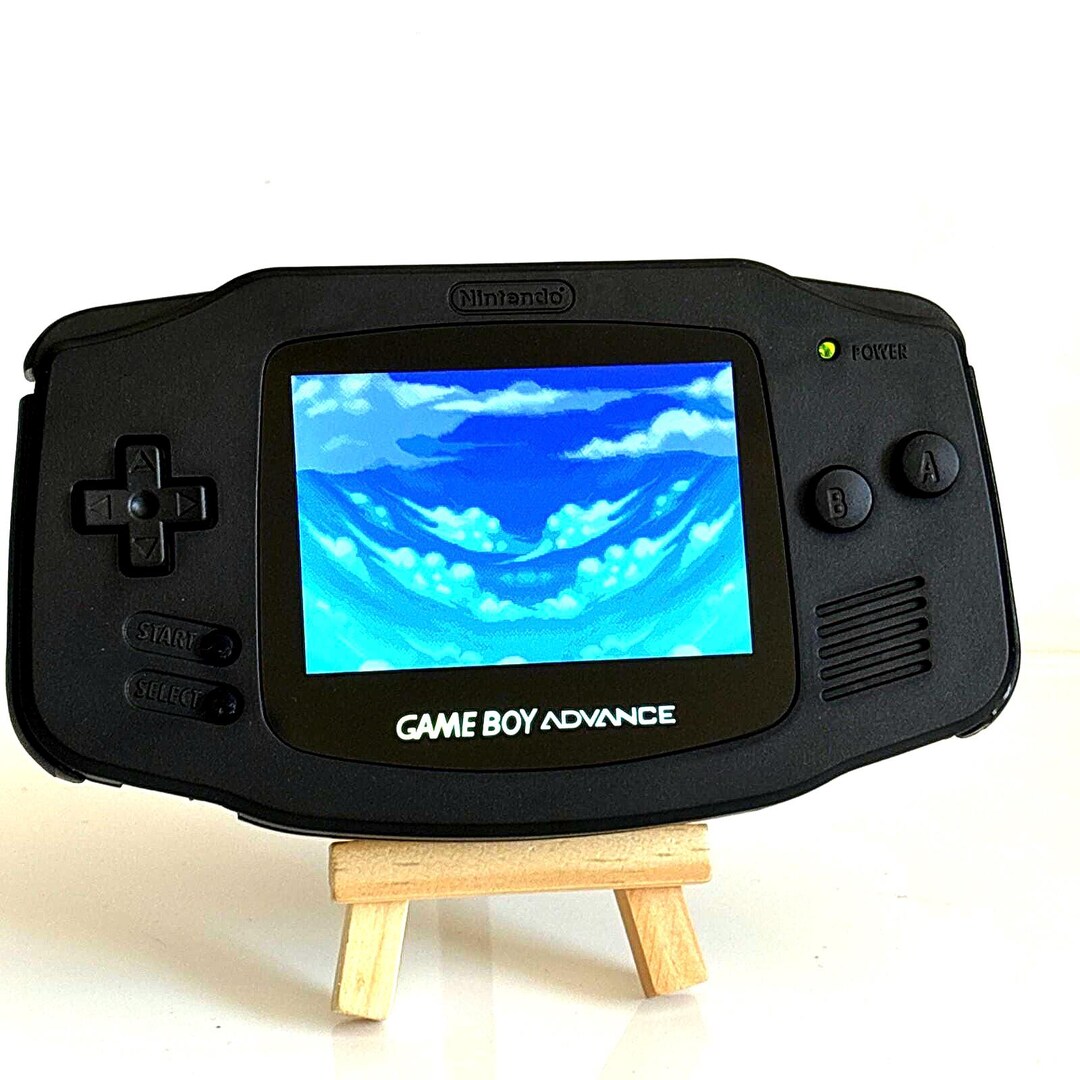 Gameboy Advanced Back Nintendo Gameboy Advance Backlit IPS Screen GBA V5 Touch Controls Rare ...