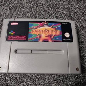 Snes Earthbound Pal Version Game Cartridge Cart Retro Game Rpg