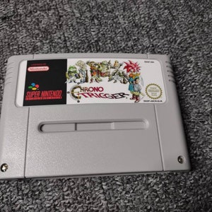 Snes Chrono Trigger Pal Version Game Cartridge Cart Retro Game Rpg