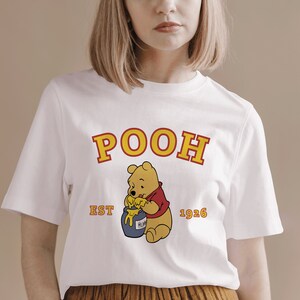 Pooh Svg, Diseño SVG minimalista, Cool Svg, Diseño de sudaderas y suéteres imprimibles, Archivos de diseño imprimibles, Descarga digital, Svg sarcástico