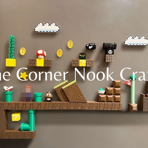 Video Game Themed 3D Refrigerator Magnet Set