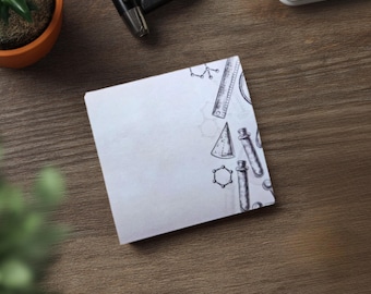 Science Lab Sticky Notes: Chemistry Sticky Pad for Students & Teachers