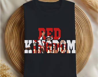 Kansas City Football Game Day Tshirt | Chiefs Gameday Sweatshirt | Red Kingdom Apparel